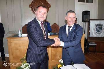 Telde, en el hermanamiento en Madeira de Gáldar con Machico/TA.